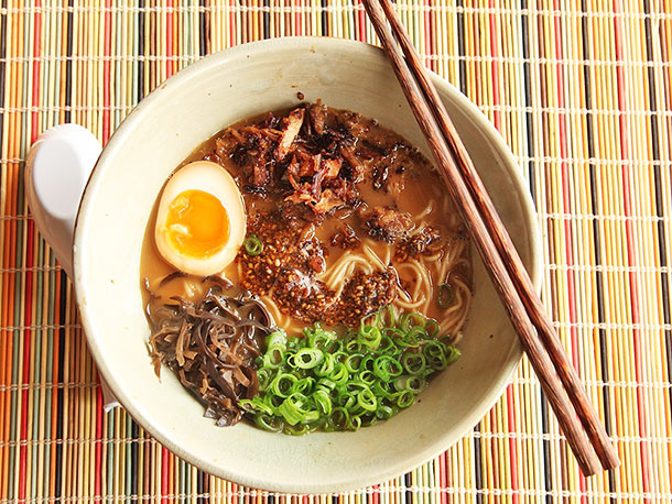 crispy pork ramen