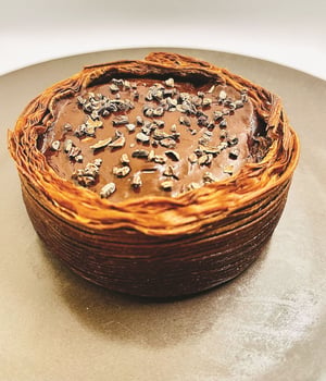 Flan chocolat