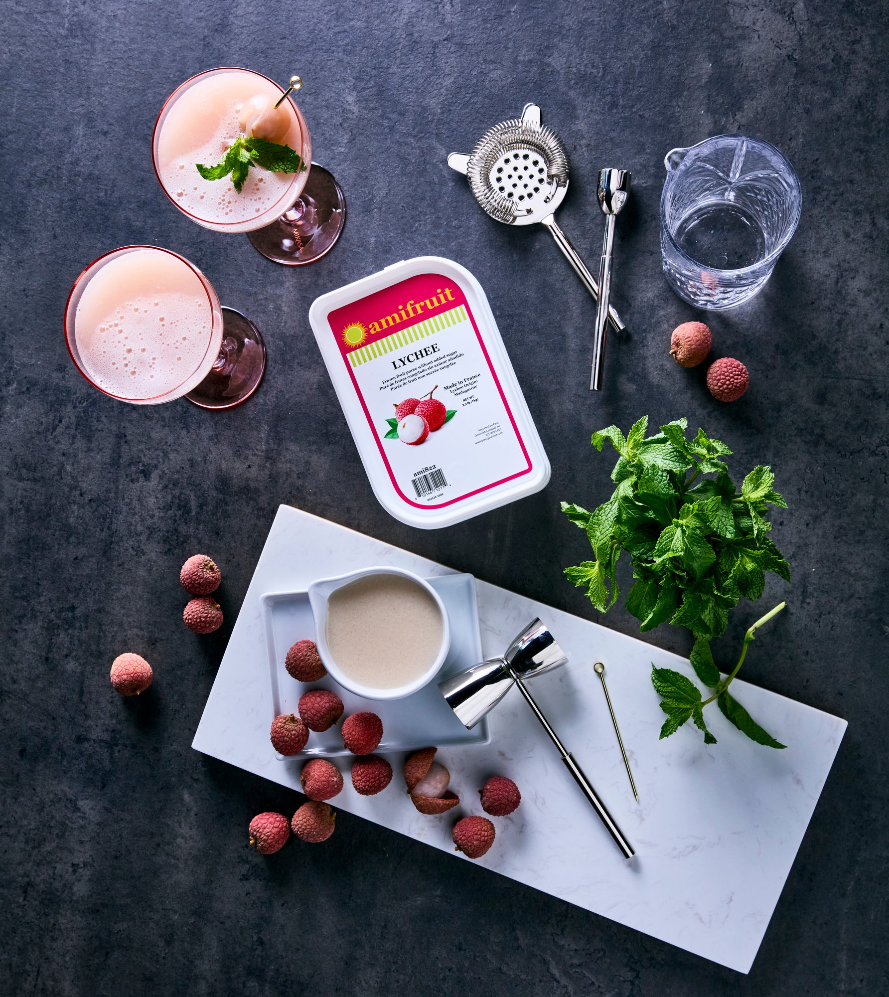 AMIFRUIT Puree Lychee Lifestyle Photo