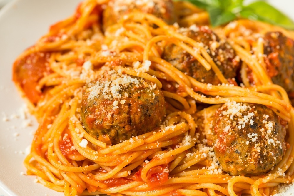 spaghetti and meatballs