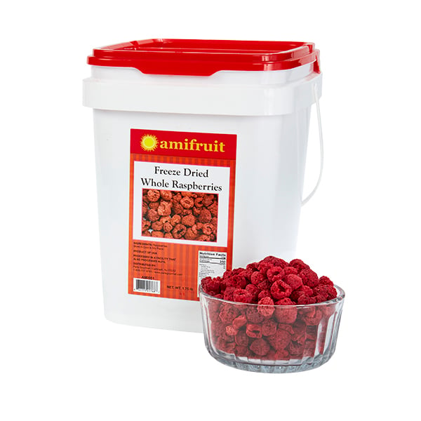 Freeze-dried Whole Raspberries