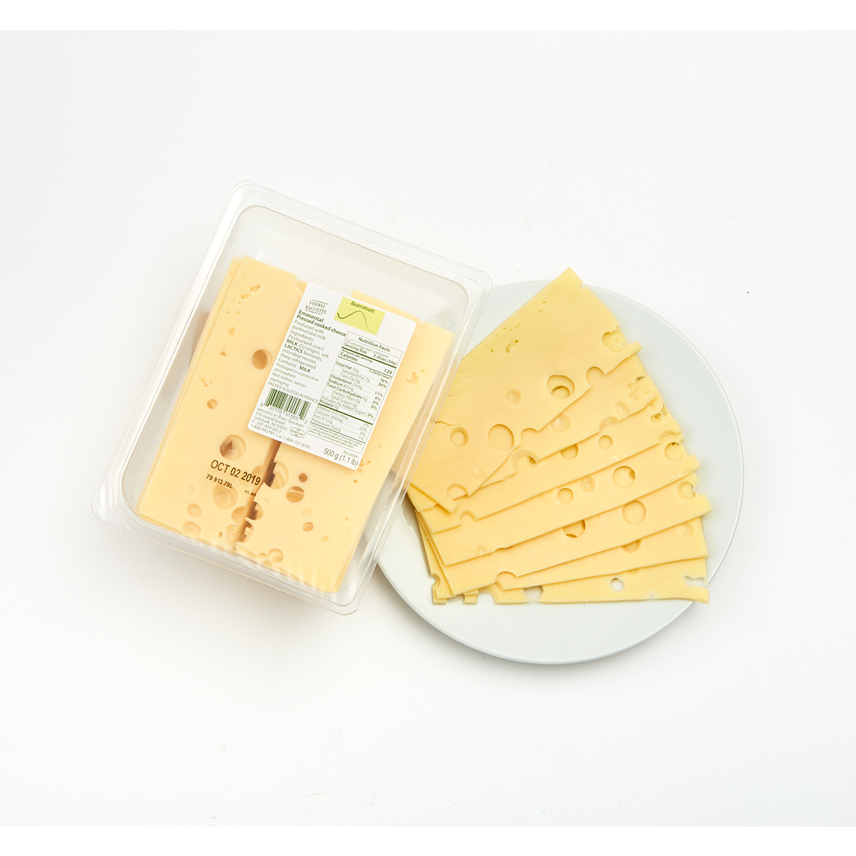 Sliced Emmental Cheese