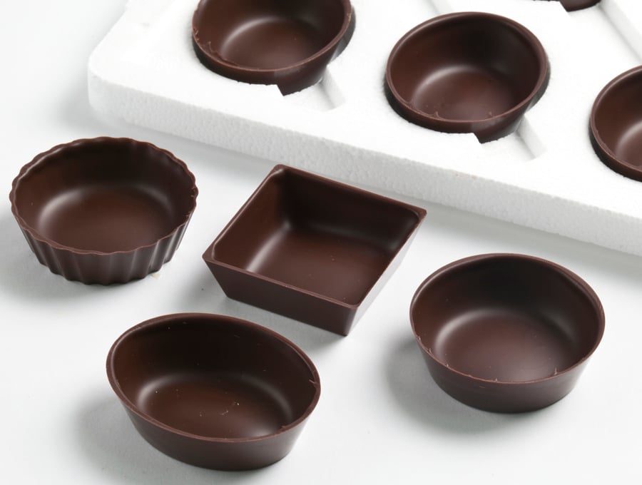 Assorted Dark Chocolate Mini Cups