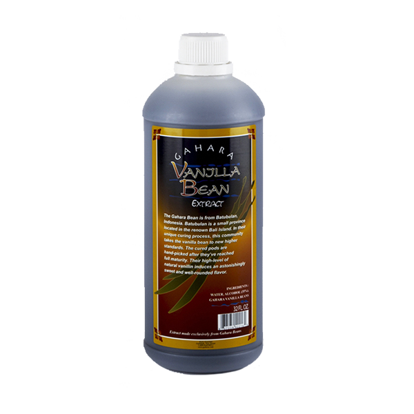 Gahara Vanilla Extract Single Fold 32 oz.