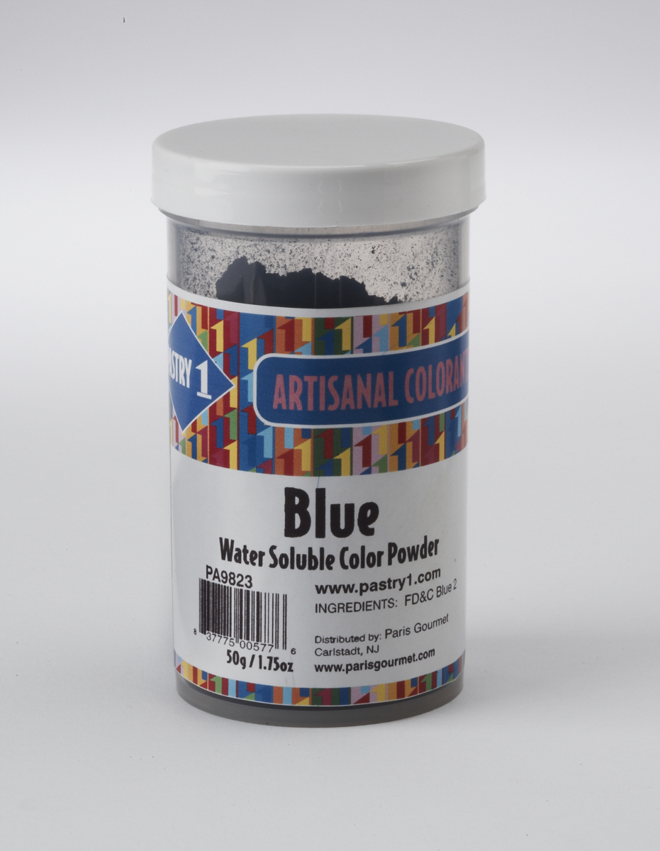 Blue Water-Soluble Food Coloring Powder
