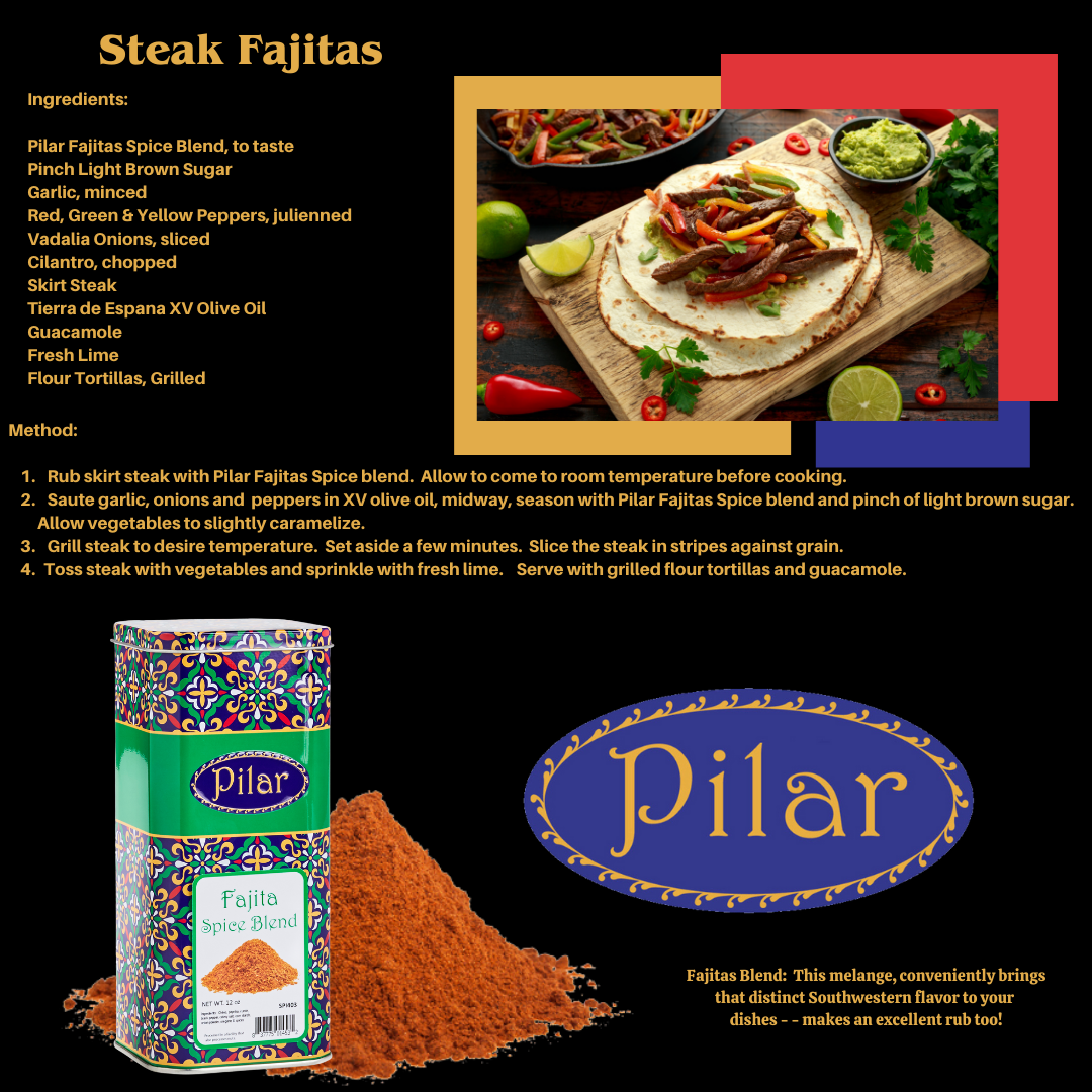 PILAR BEEF FAJITAS
